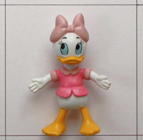 Dicky oder Dacky oder Ducky,  Biegefigur <br />JusToys, Disneys Duck Tales, Mickey Mouse