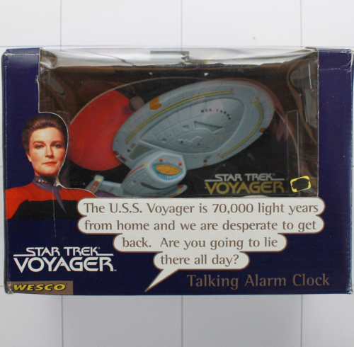 Talking Alarm Clock, Wecker mit Sound <br />Star Trek, Voyager, Wesco