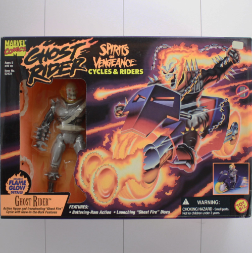 Ghost Rider, Cycles & Riders <br /> Marvel, Toy Biz, Actionfigur