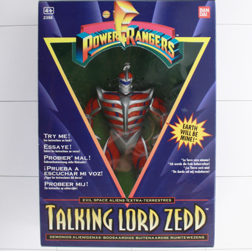 Lord Zedd, Talking, Power Rangers, Bandai, Actionfigur