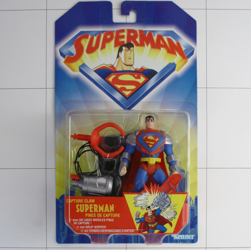 Capture Claw Superman, Animated Show, Kenner