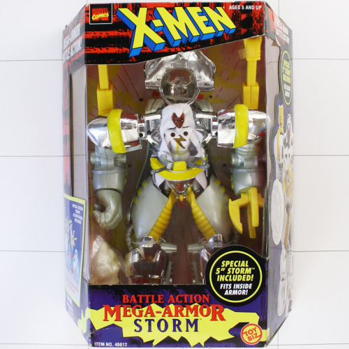 Storm, Mega-Armor, Battle Action, X-Men, Toy Biz