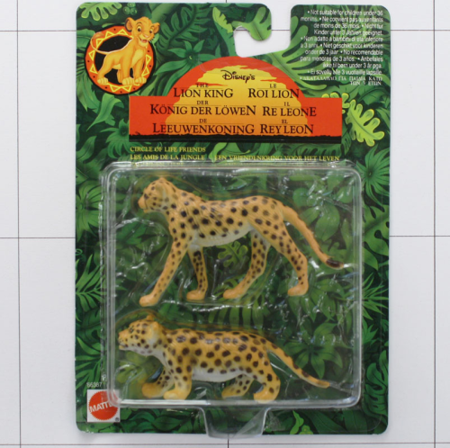 Gepard & Panther, König der Löwen, Mattel