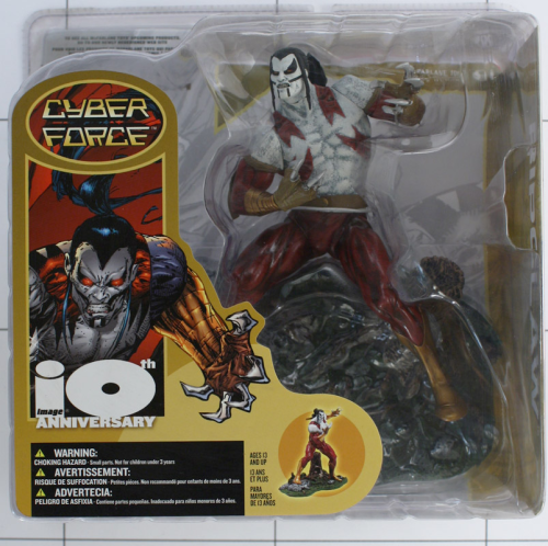 Cyber Force, 10th Anniversary,  McFarlane, Actionfigur