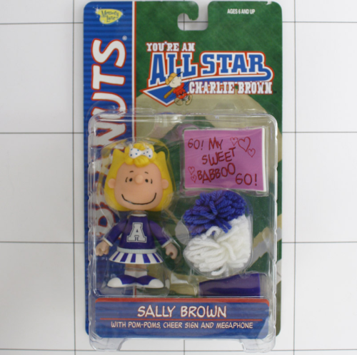 Sally Brown with Pom-Poms, Peanuts, All Star, Actionfigur
