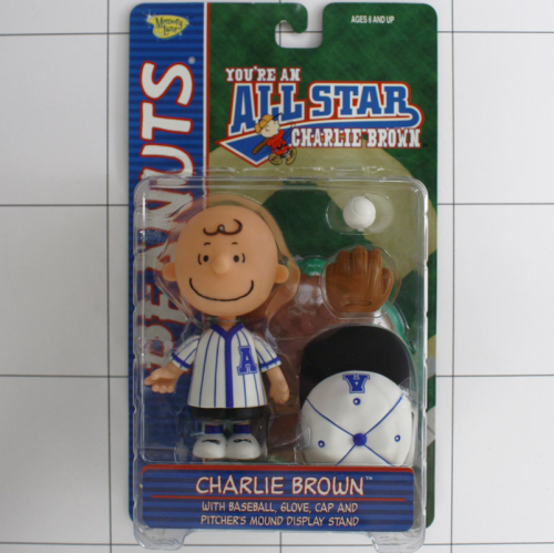 Charly Brown with Ball, Glove, Cap<br />Peanuts, All Star, Actionfigur
