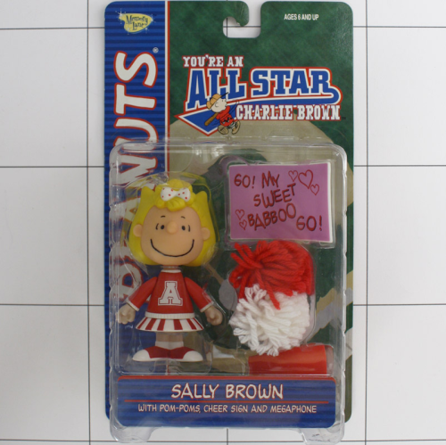 Sally Brown with Pom-Poms<br />Peanuts, All Star, Actionfigur