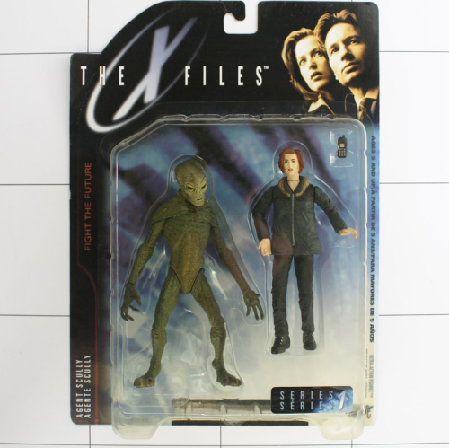 Agent Scully mit Alien, The X-Files, Akte X,  Actionfigur McFarlane