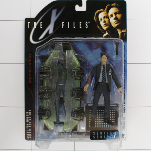 Agent Mulder mit Cryopod Chamber<br />The X-Files, Akte X,  Actionfigur McFarlane