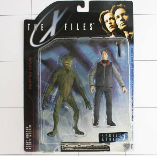 Agent Mulder mit Alien, The X-Files, Akte X,  Actionfigur McFarlane