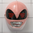 Pink Powerranger, Maske mit Gummifaden