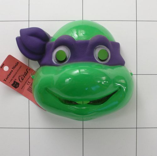 Donatello, Turtles, Maske mit Gummifaden