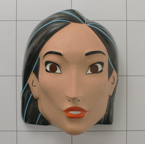 Pocahontas, Maske mit Gummifaden