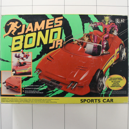 Sports Car, James Bond Jr., Hasbro, Actionfigur