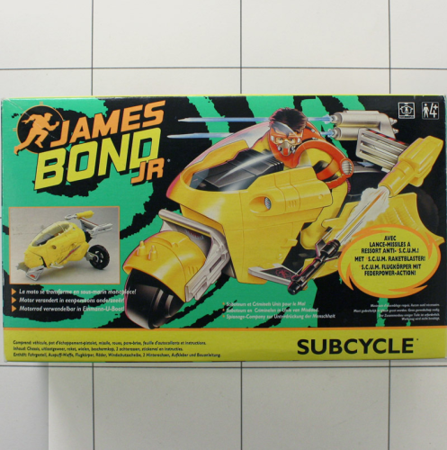 Subcycle, James Bond Jr., Hasbro, Actionfigur