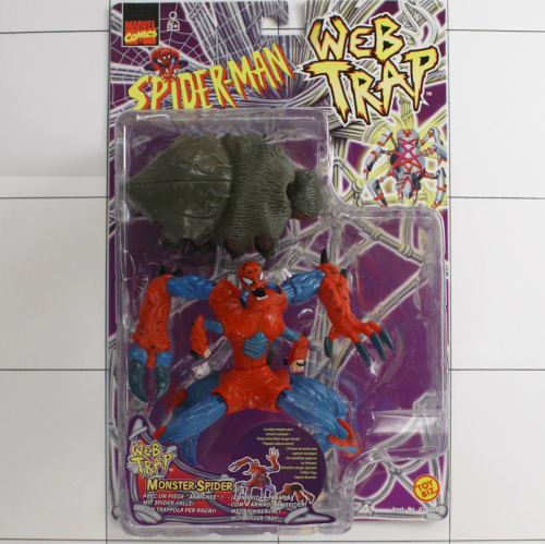 Monster Spider,  Spiderman,  Web Trap, ToyBiz