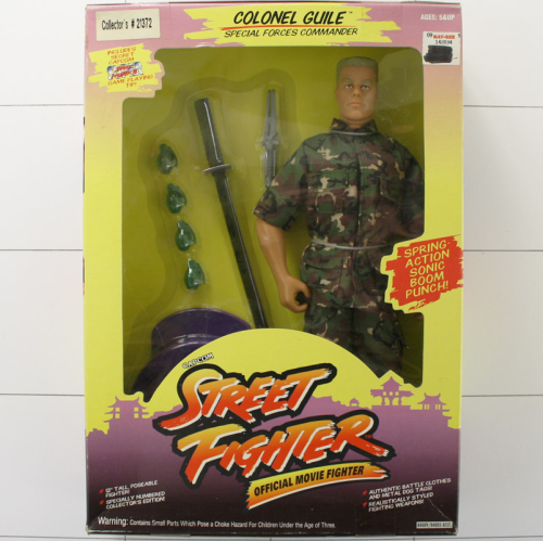 Colonel Guile, Street Fighter, Hasbro