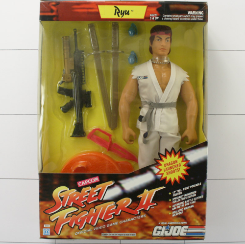 Ryu, Street Fighter II, G.I. Joe, Hasbro