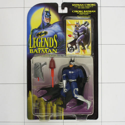 Batman, Cyborg, Legends of Batman, Kenner, Actionfigur
