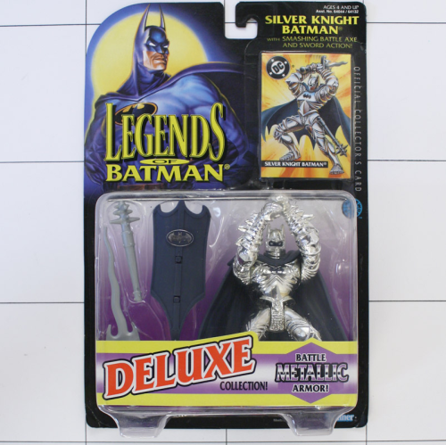 Batman, Silver Knight, Deluxe, Legends of Batman, Kenner, Actionfigur