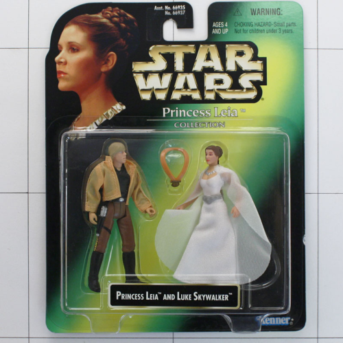 Princess Leia & Luke Skywalker, Star Wars, Kenner