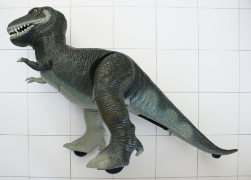 Tyrannosaurus Rex ohne Batteriedeckel, Dino-Riders, Tyco, Serie 1