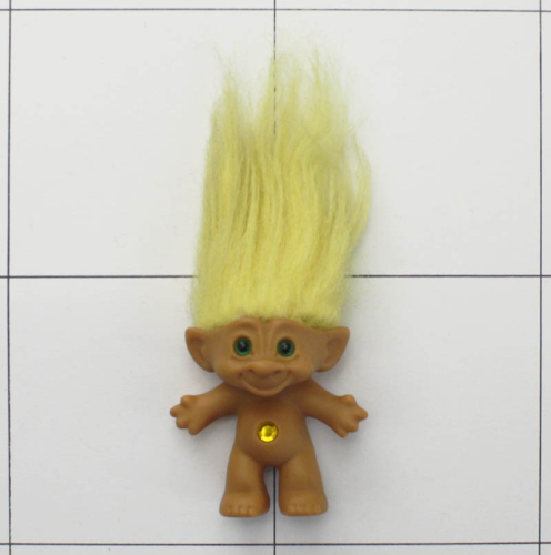 Zaubertroll, gelbe Haare<br />mit Wunschjuwel, Hasbro