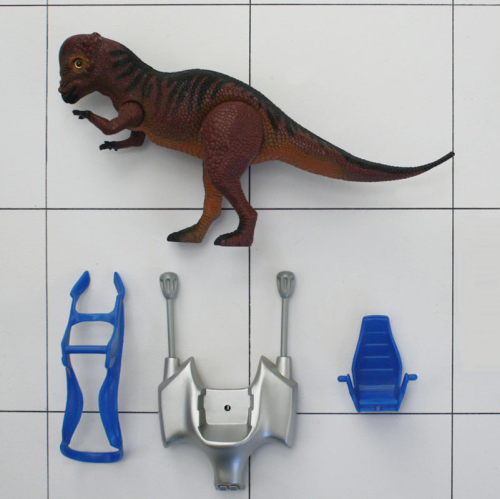 Pachycephalosaurus mit Sattel, Dino-Riders, Tyco, Serie 2