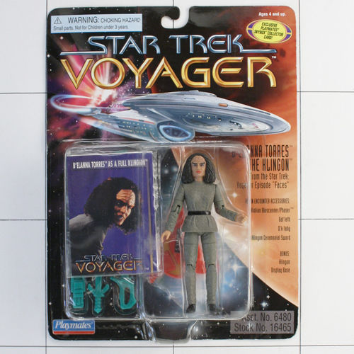 B´ Elanna Torres, the Klingon, Star Trek, Voyager, Playmates