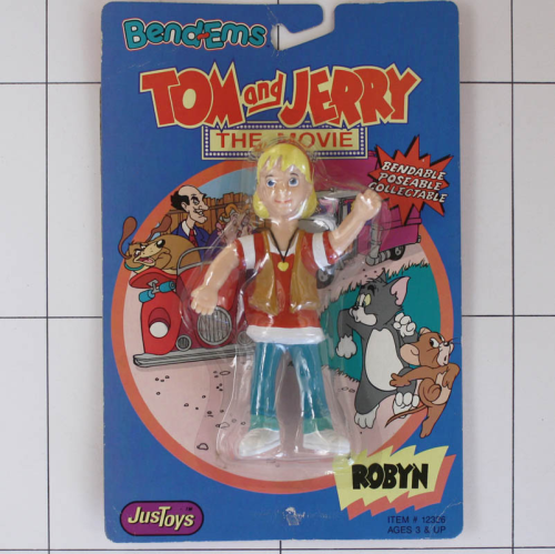 Robyn, Tom und Jerry &lt;br /&gt;Justtoys, Biegefigur, Bendable