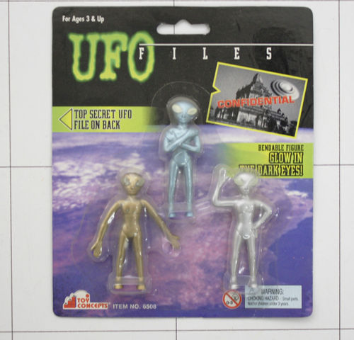 UFO, Biegefiguren, Bendable, Toy Concepts