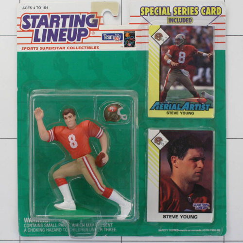Steve Young, NFL 1993 <br />Kenner, Hasbro Sportlerfiguren