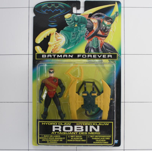Robin, Hydro Claw, Batman Forever, Kenner, Actionfigur