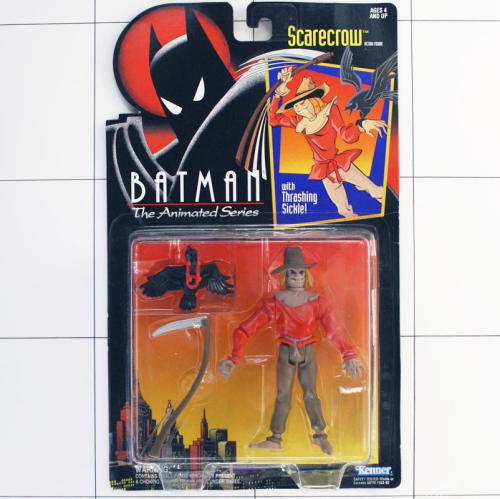 Scarecrow, Batman Animated, Kenner, Actionfigur