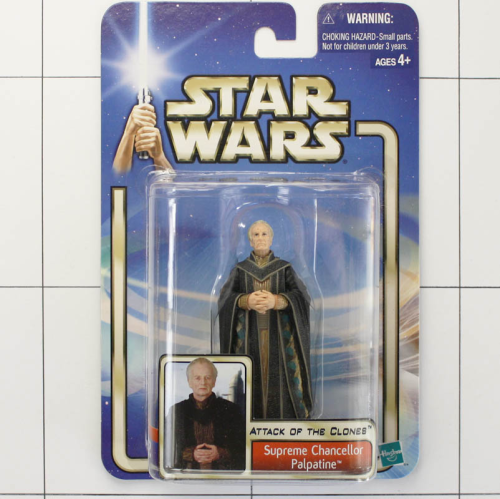 Chancellor Palpatine, Attack of the Clones, Star Wars, Episode 2, Hasbro