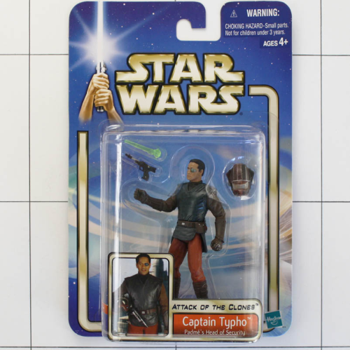 Captain Typho, Attack of the Clones, Star Wars, Episode 2, Hasbro