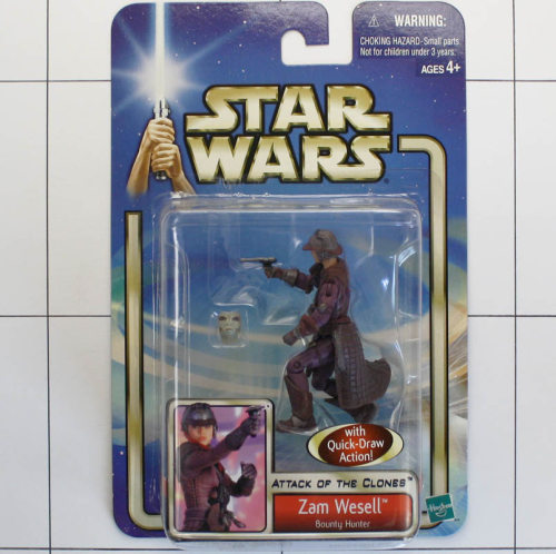 Zam Wesell, Attack of the Clones, Star Wars, Episode 2, Hasbro