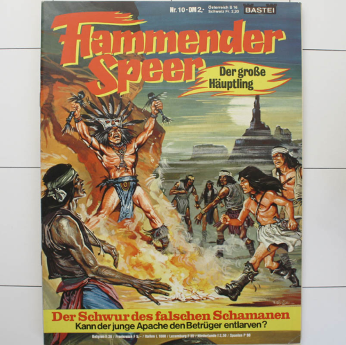 Band 10 - 2 Abenteuer in einem Band<br />Flammender Speer, Bastei Verlag, Comics