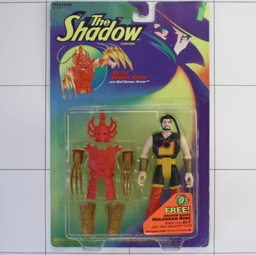 Battle Shiwan Khan, The Shadow, Kenner, Actionfigur