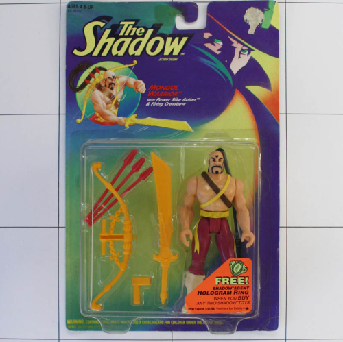Mongol Warrior, The Shadow, Kenner, Actionfigur