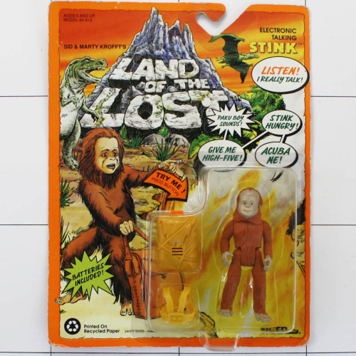 Stink, Electronic, Land of the Lost, Tiger Toys, Actionfigur