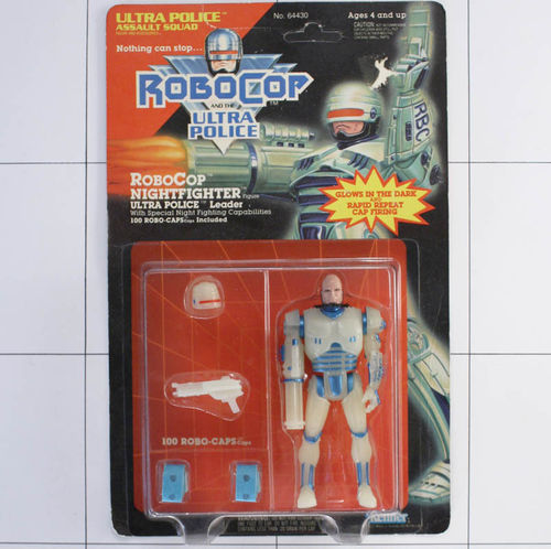 Robocop Nightfighter, Ultra Police, Robocop, Kenner, Actionfigur,