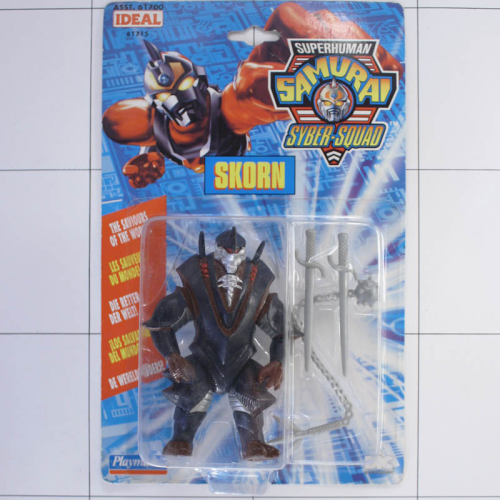 Skorn, Superhuman Samurai, Playmates, Actionfigur
