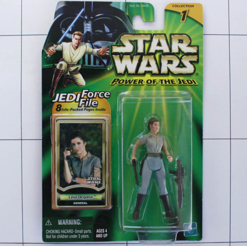 Leia Organa, General, Star Wars, Power of the Jedi, Hasbro