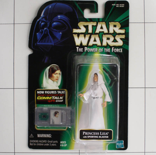 Princess Leia, mit Chip, Star Wars, Power of the Force, Hasbro