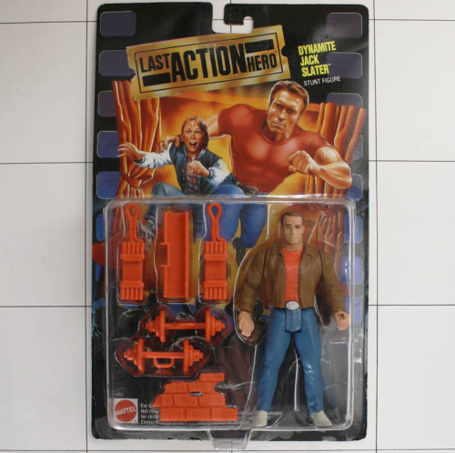 Jack Slater, Dynamite, Last Action Hero, Mattel, Actionfigur