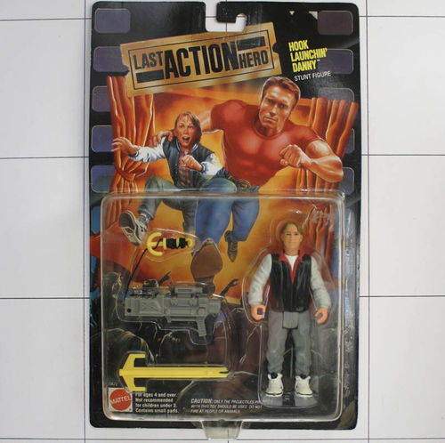 Danny, Hook Launchin`, Last Action Hero, Mattel, Actionfigur