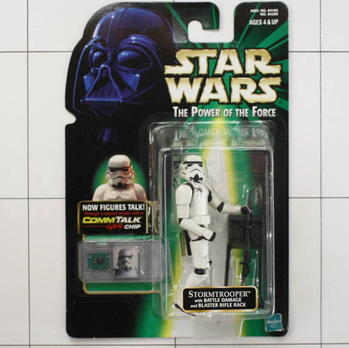 Stormtrooper mit Chip, Star Wars, Power of the Force, Hasbro