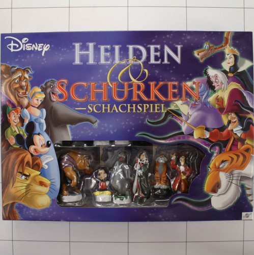 Disney, Helden und Schurken, 3-D-Schach, Universal Cards