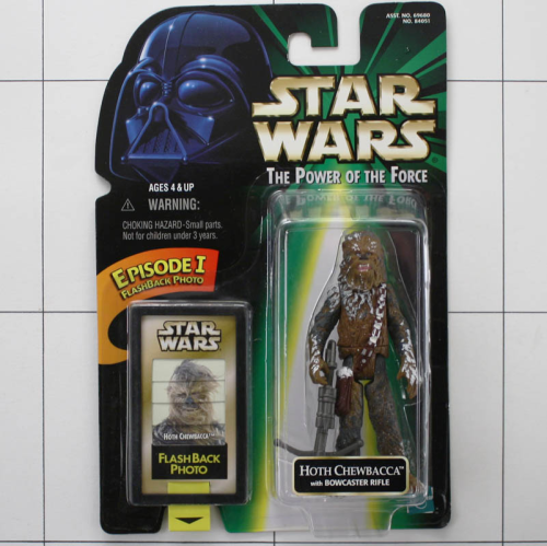 Chewbacca, Hoth, Flashback, Star Wars, Power of the Force, Hasbro